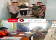 Sinergitas TNI-POLRI Wilayah Hukum Polsek Tenjo Polres Bogor Lakukan Pemantaun Serta Pengamanan, Terkait Giat Pembagian Beras Bulog Pada Warga Binaan di Kantor Desa Cilaku Kec. Tenjo Kab. Bogor