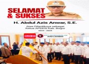 Ketua APDESI Terpilih Se – Kabupaten Bogor Periode 2024 – 2029 Resmi di Lantik