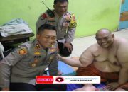 Kapolres Bogor Jenguk Penderita Obesitas di Cibinong, Berikan Bantuan Dan Dukungan Moril Serta Medis