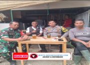 Sinergitas TNI POLRI Wilayah Hukum Polsek CSR (Cisarua) Lakukan Sambang Dialogis Bhabinkamtibmas di Desa Tugu Utara Berikan Himbauan Kamtibmas