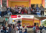 Polda Kepri Bersama Subditbintibsos Ditbinmas Gelar Pembinaan Harkamtibmas Dan Anti Pancasila Bersama Masyarakat Bengkong Sadai