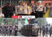 Kabag Ops Polres Bogor Pimpin Langsung Latihan Sispamkota Dalam Cipta Kondisi Kontijensi Penanganan Pilkada Mantap Praja 2024