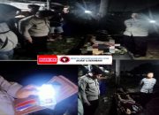 Polsek Sukaraja Olah TKP Bersama Instansi Terkait Adanya Korban Seorang Pria Meninggal Dunia Setelah Terserempet Kereta Api di Sukaraja Bogor