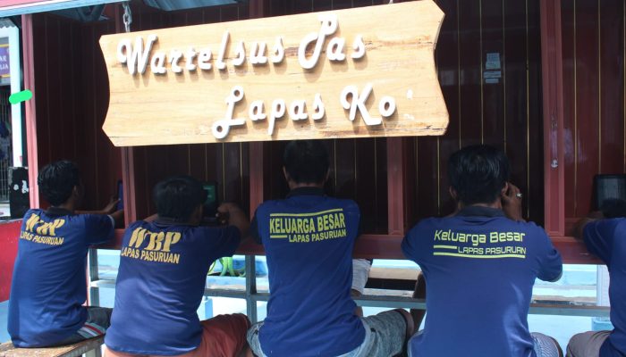 Jaga Hubungan Keluarga, Wartelsuspas Jadi Andalan Lapas Pasuruan