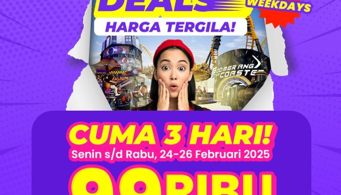 Tiket Murah Meriah! Main di Trans Studio Cibubur Lebih Hemat Sebelum Ramadhan