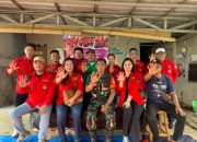 Relawan Prabowo Setya Kita Pancasila Bersama Korem 051/WKT Gelar Pendidikan Pancasila & Astacita Kepada Anak-Anak Petani di Sukatani Cikarang