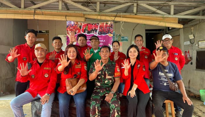 Relawan Prabowo Setya Kita Pancasila Bersama Korem 051/WKT Gelar Pendidikan Pancasila & Astacita Kepada Anak-Anak Petani di Sukatani Cikarang