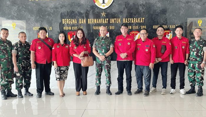 Setya Kita Pancasila Perkuat Sinergi dengan KOREM 051/Wijayakarta