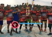 Dalam Peringati HUT RI Ke – 80 PHBN Tingkat Kecamatan Panggarangan, Tim Volli PGRI Panggarangan Raih Juara I