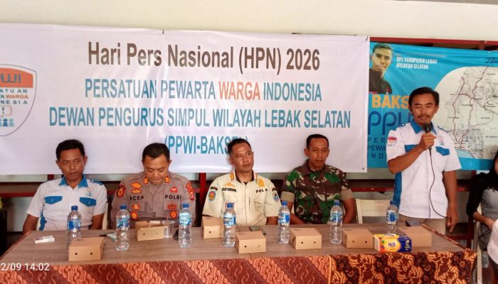 Peringati Hari Pers Nasional 2026, PPWI Simpul Lebak Selatan, Berkomitmen Tingkatkan Kapasitas dan Sinergi Bangun Wilayah