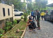 Progres 28 Persen, Pengerasan Jalan GDC Gardenia Dikebut Satgas TMMD Ke-127 Kodim Depok