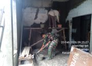 H+10 TMMD Kodim Depok 2026, Tiga Rumah Warga Sukamaju Terus Direhab