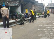 Cegah Genangan, Satgas TMMD Kebut Pembuatan Drainase di H+11