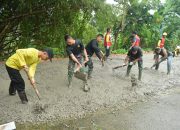 TMMD Ke-127 Depok H+11: Pengerasan Jalan GDC Gardenia Capai 57 Persen