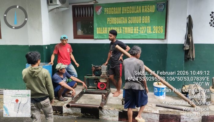 H+11 TMMD 2026, Akses Air Bersih untuk Siswa Sukamaju Mulai Terwujud