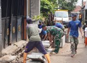 Hari ke-13 TMMD Depok, Pembangunan Drainase Capai Dua Pertiga Target