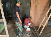 Cuaca Mendung Tak Surutkan Semangat Satgas TMMD, Progres RTLH Capai 59 Persen