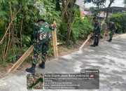 H+16 TMMD Ke-127 Depok, Progres Pengerasan Jalan Tembus 75 Persen