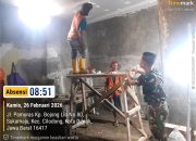 Program RTLH TMMD Ke-127 Perkuat Kesejahteraan Warga Cilodong