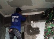 TMMD H+18, Gotong Royong TNI dan Warga Wujudkan Rumah Layak Huni