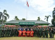 Kasdim Depok Pimpin Apel Gelar Pasukan, 136 Personel Disiapkan Hadapi Potensi Bencana