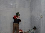 Hujan Tak Hambat TMMD Depok, H+21 Tiga RTLH Hampir Tuntas