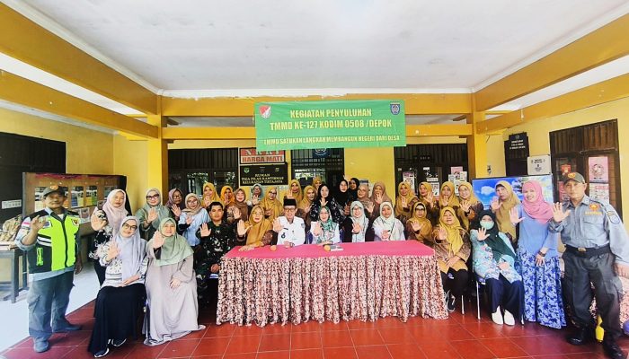 Bangun Generasi Tangguh, TMMD Depok Gelar Edukasi RW Layak Anak
