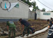 Percepat Infrastruktur Lingkungan, TMMD Depok Rampungkan Drainase di Bojong Lio