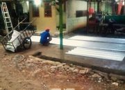 Satgas TMMD Depok Lanjutkan Perbaikan MCK di Sukmajaya