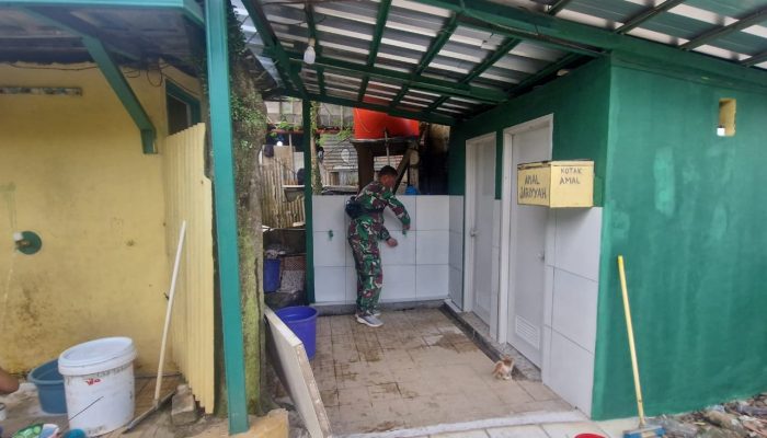 TMMD Kodim 0508/Depok Hadirkan Fasilitas Sanitasi Layak bagi Warga