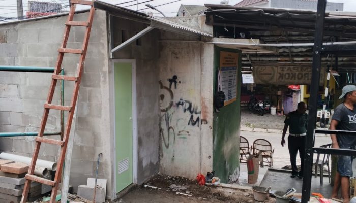 MCK Baru TMMD Kodim Depok Tingkatkan Kesehatan Lingkungan Warga