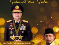 Agus Flores Ucapkan Selamat Kepada Irjen Pol Pipit Rismanto Sebagai Kapolda Jabar