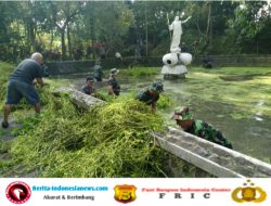 Babinsa Ngadirejo Bersama Warga Gelar Kerja Bakti di Wisata Rohani Goa Maria Sendang Rejo