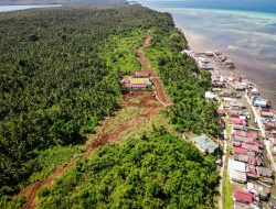 Progres Pembukaan Jalan Kepulauan Umbele Capai 23 Persen, Gotong Royong TMMD dan Warga Ditingkatkan