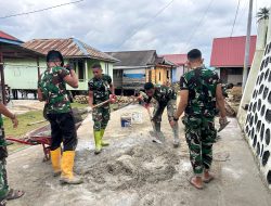 Pengecoran Rabat Jalan di Desa Polewali Terus Berlanjut, Satgas TMMD dan Warga Percepat Pembangunan