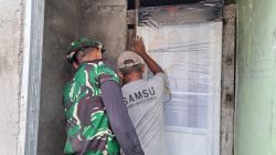 Pemasangan Pintu dan Closet WC, Pembangunan MCK Masjid Quba Desa Umbele 