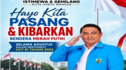 DPD KNPI Kabupaten Bogor Ajak Masyarakat Kibarkan Merah Putih Sepanjang Agustus