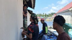 Impian Suhardin Punya Rumah Layak Segera Terwujud, Dinding Kalsiboard Mulai Dipasang