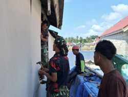 Impian Suhardin Punya Rumah Layak Segera Terwujud, Dinding Kalsiboard Mulai Dipasang