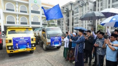 AHY Lepas Bantuan Air Bersih untuk Pesantren di Madura, Tekankan Pentingnya Layanan Dasar bagi Masyarakat