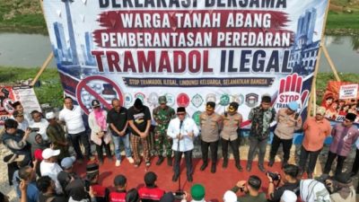 Pemkot Jakarta Pusat Deklarasikan Perang terhadap Peredaran Tramadol Ilegal