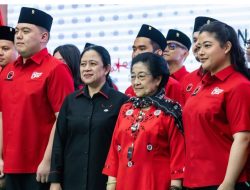 Megawati Lantik Pengurus TMP, Bamusi, dan Badan Riset PDIP