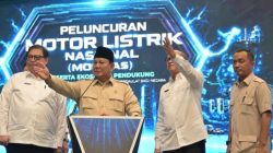 Presiden Prabowo Luncurkan Motor Listrik Nasional, Dorong Ekosistem Kendaraan Listrik
