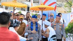 Kapolri Dampingi Gubernur Banten Resmikan Jembatan Merah Putih Presisi di Bayah