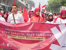 Kampanye Antikorupsi di Dukuh Atas, Pemprov DKI dan KPK Serukan Integritas Menjaga Jakarta