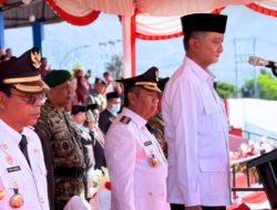 Di Tengah Penanganan Gempa Flores, Menteri PU Pimpin Upacara HUT ke-81 RI di Ende