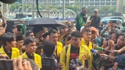 BEM UI Suarakan Asta Tuntutan Rakyat di Bundaran HI, Desak Pemerintah Benahi Persoalan Struktural