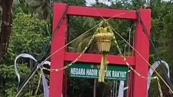 Jembatan Baru Ambruk Saat Diresmikan, Bupati Pangandaran