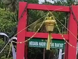Jembatan Baru Ambruk Saat Diresmikan, Bupati Pangandaran