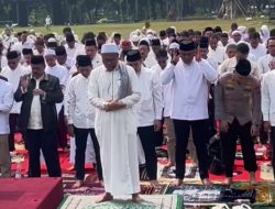 Para Ulama, Ormas Islam, dan Pemkab Bogor Gelar Solat Istisqa di Alun Alun
